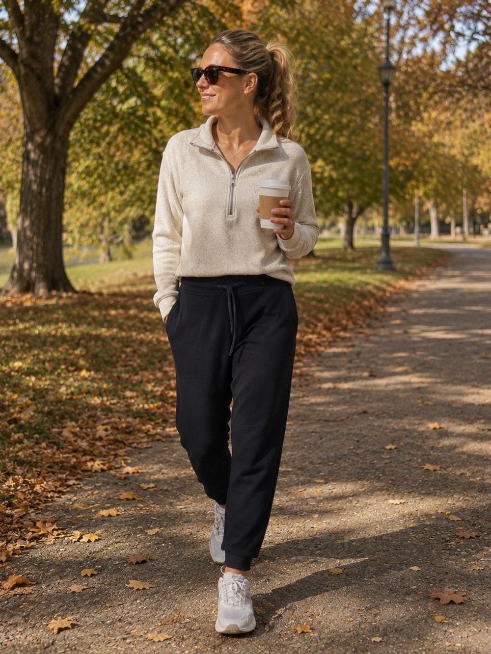 Navy Lululemon sweat pants SZ small